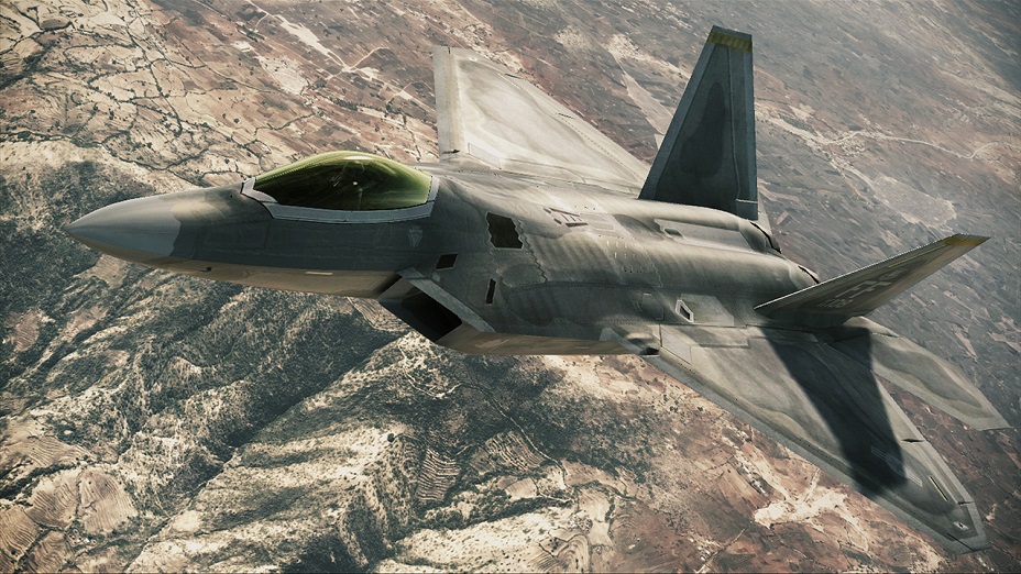 Ace Combat 7 F 22 Raptor
