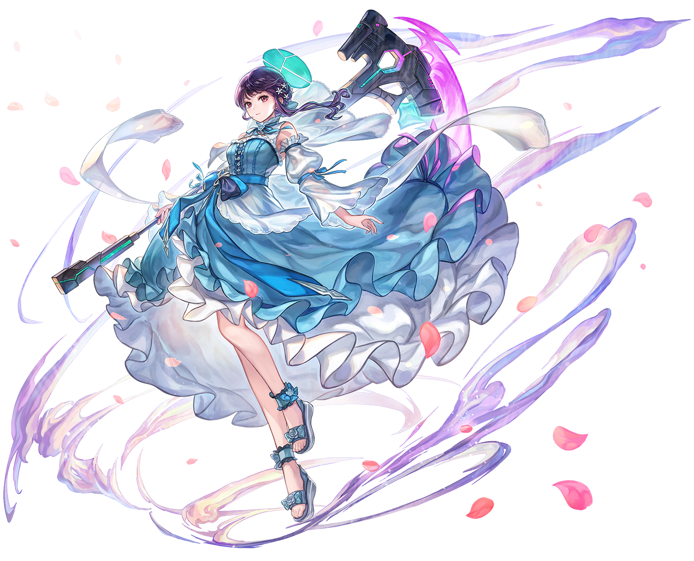 碧光の鎌使い(アナザースタイル) - 『アナザーエデン 時空を超える猫