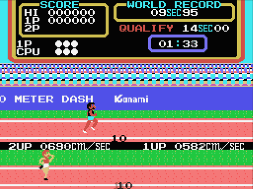 MSX : ハイパーオリンピック1 - Old Game Database