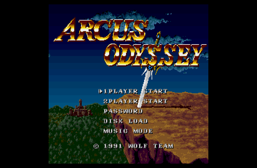 X68000 : アークス オデッセイ - Old Game Database