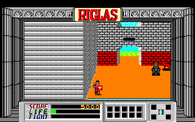 リグラス RIGLAS PC-8801 /mkⅡ PC-8801 : リグラス - Old Game Database