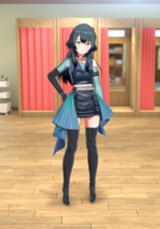 学マス月村手毬初衣装