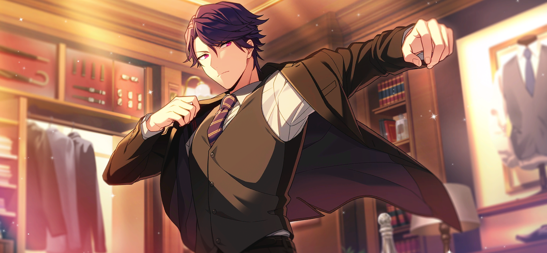 エリオス ブラッド・ビームス AGF2019 缶バッジ ヒーロースーツver エリオスライジングヒーローズ 箔押し缶バッジ ～1st Anniversary Ver