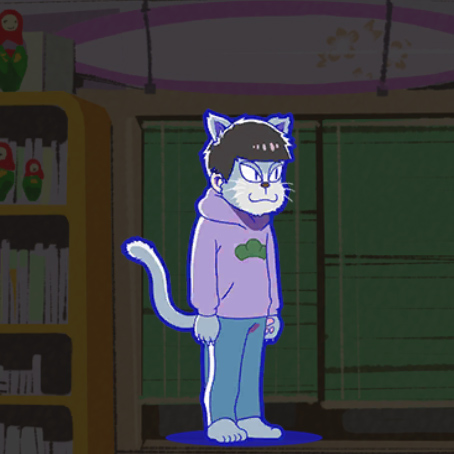 おそ松さん 一松 猫の タイトル＆ぴえろ描き下ろしイラスト公開④