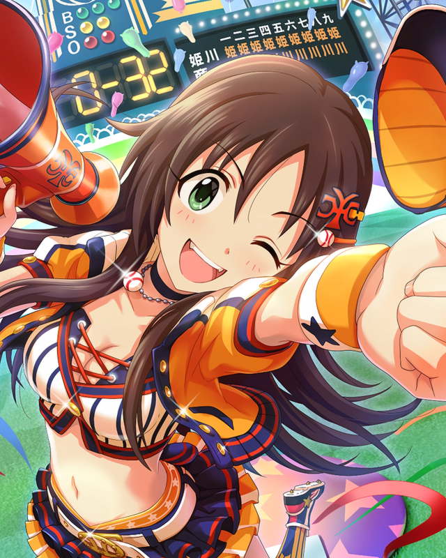 アイドルマスター フルスイング☆エール 姫川友紀 1/8 完成 アイドルマスター シンデレラガールズ フルスイング☆エール