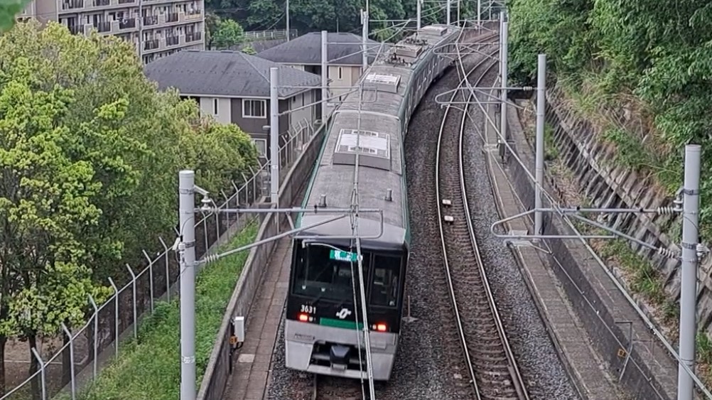 仙台市営地下鉄1000形南北線 側面方向幕 （仙台市営地下鉄1000形