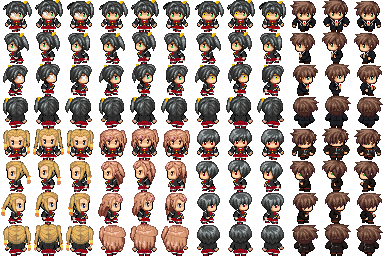 キャラチップ1 - 版権ツクール製作支援。