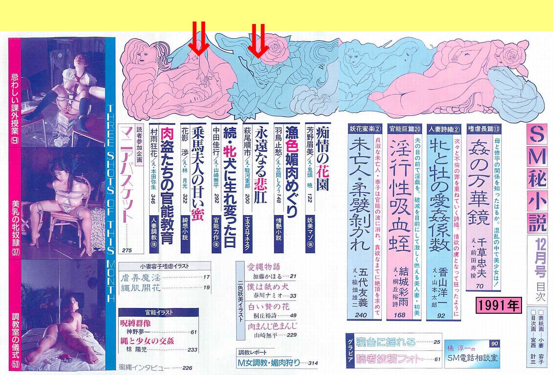 SM秘小説挿絵 