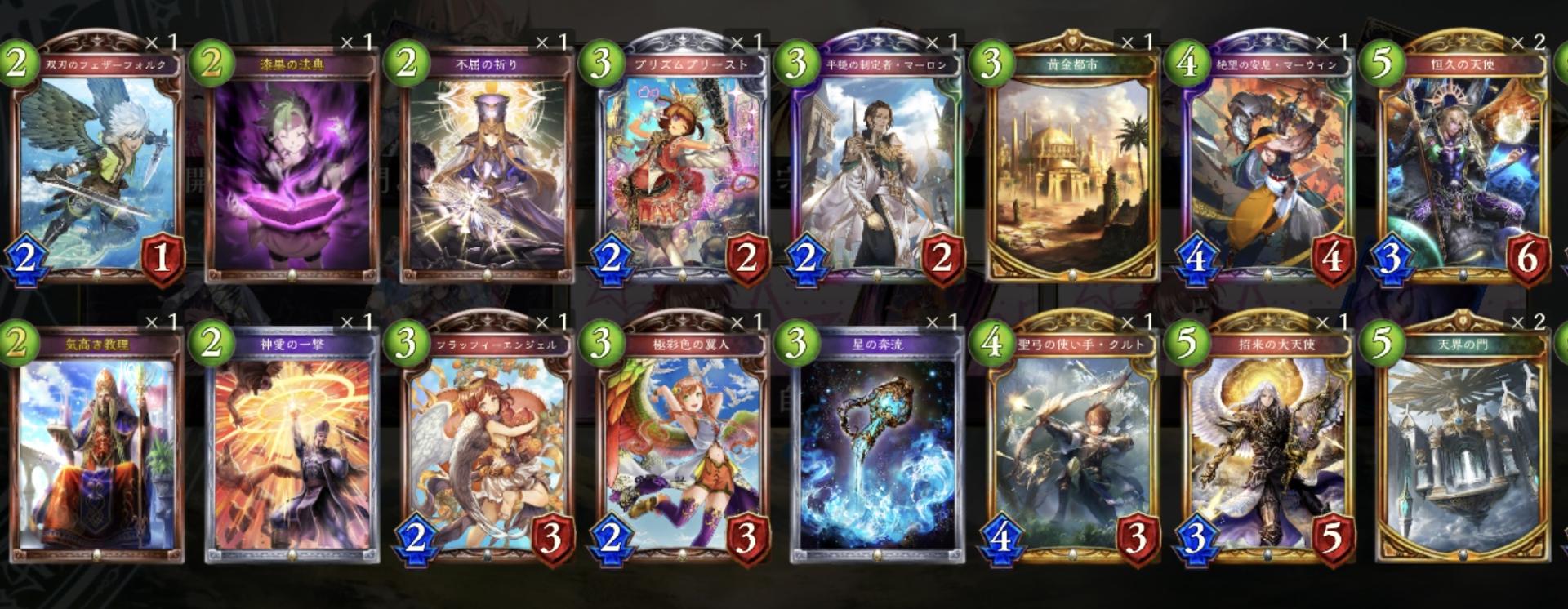 恒久天門都市 Seraph おんjシャドウバース部 恒久天門都市 Seraph おんjシャドウバース部